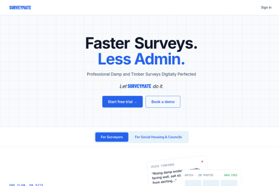 Survey Mate — SaaS platform